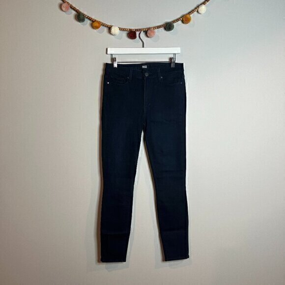 Paige Denim Hoxton Ultra Skinny dark wash jeans - Picture 1 of 5